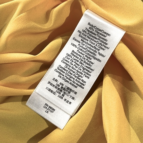 DKNY x Cara Delevingne Midnight Striped-Trim Varsity Jacket - Picture 12 of 12